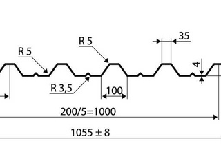 Профлист С21 0.35 мм RAL 6005 Зеленый Мох 2 - в «Монолит-Металлопрокат».