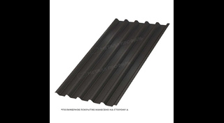Профлист Металл Профиль C44 0.5 VikingMP® E RR 32 Темно-коричневый A