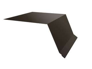 Планка капельник 100х55 0,5 Rooftop Matte RR 32 темно-коричневый