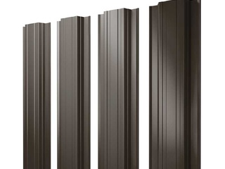 Штакетник Прямоугольный Grand Line 0,5 Satin Matt RR 32 Темно-Коричневый 0 - в «Монолит-Металлопрокат».