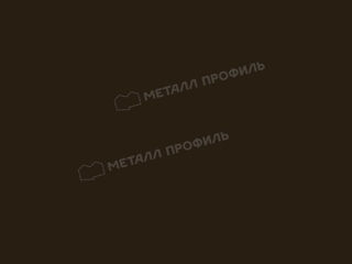 Штакетник Металл Профиль LАNE-T 0,5 NormanMP RR 32 Темно-коричневый 1 - в «Монолит-Металлопрокат».