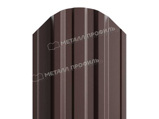 Штакетник Металл Профиль TRAPEZE-O 0,5 PURETAN® RR 32 Темно-коричневый 0 - в «Монолит-Металлопрокат».